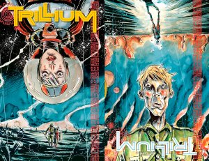 Flip-book covers from Issue #1